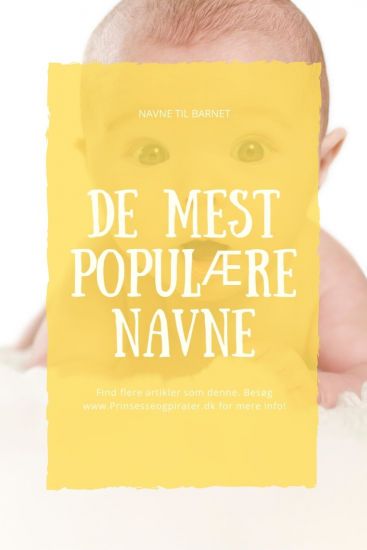 De mest populære navne